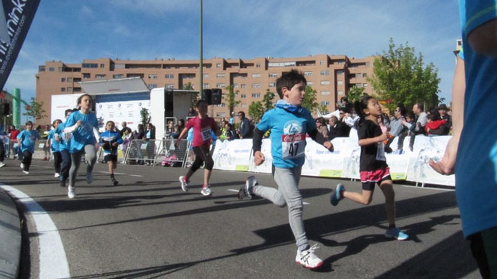 Corredores de todas las edades participaron en el evento