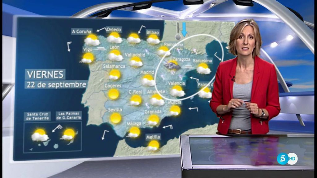 El tiempo, con Rosalía Fernández