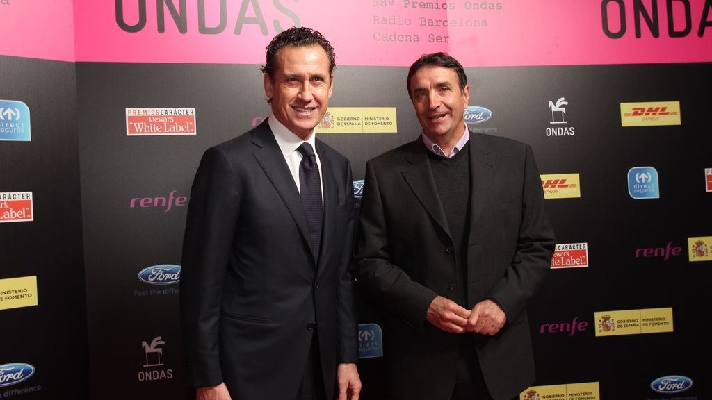 Desfile de premiados e invitados