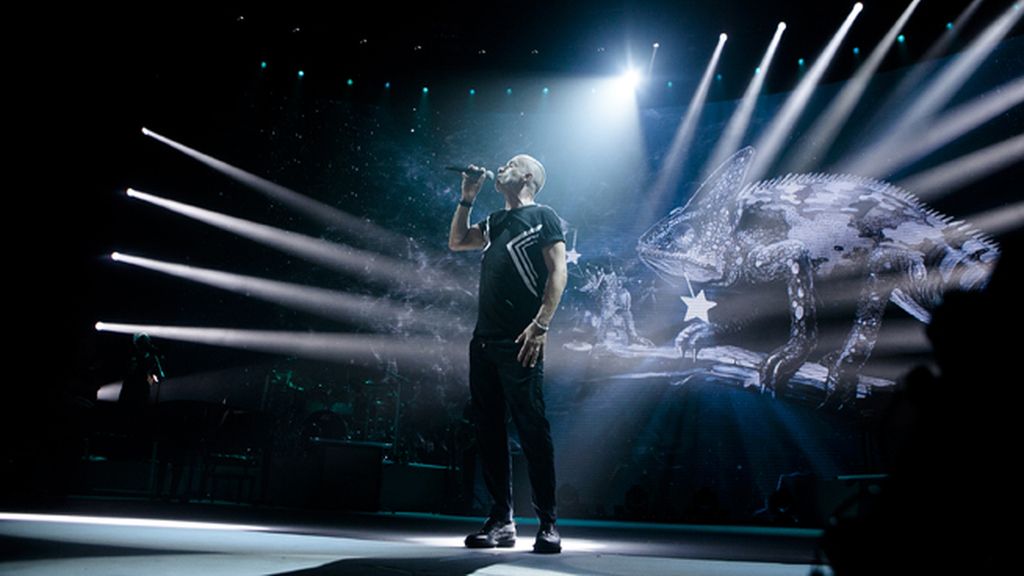 Eros Ramazzotti en concierto presentando “Perfecto World Tour”