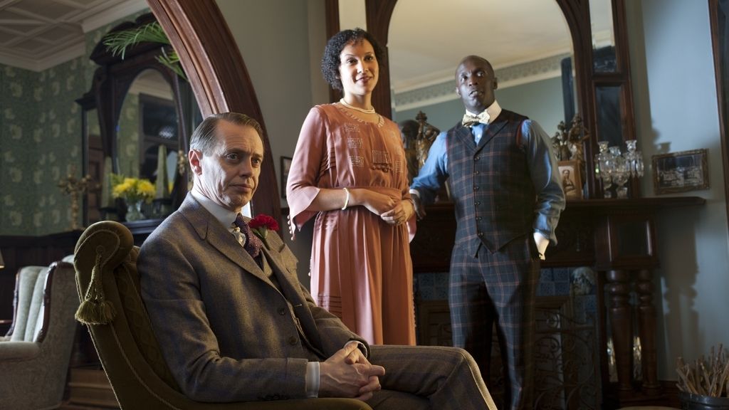 'Boardwalk Empire' (Canal + 1), mejor drama, mejor actor (Steve Buscemi) y mejor secundaria (Kelly MacDonald)