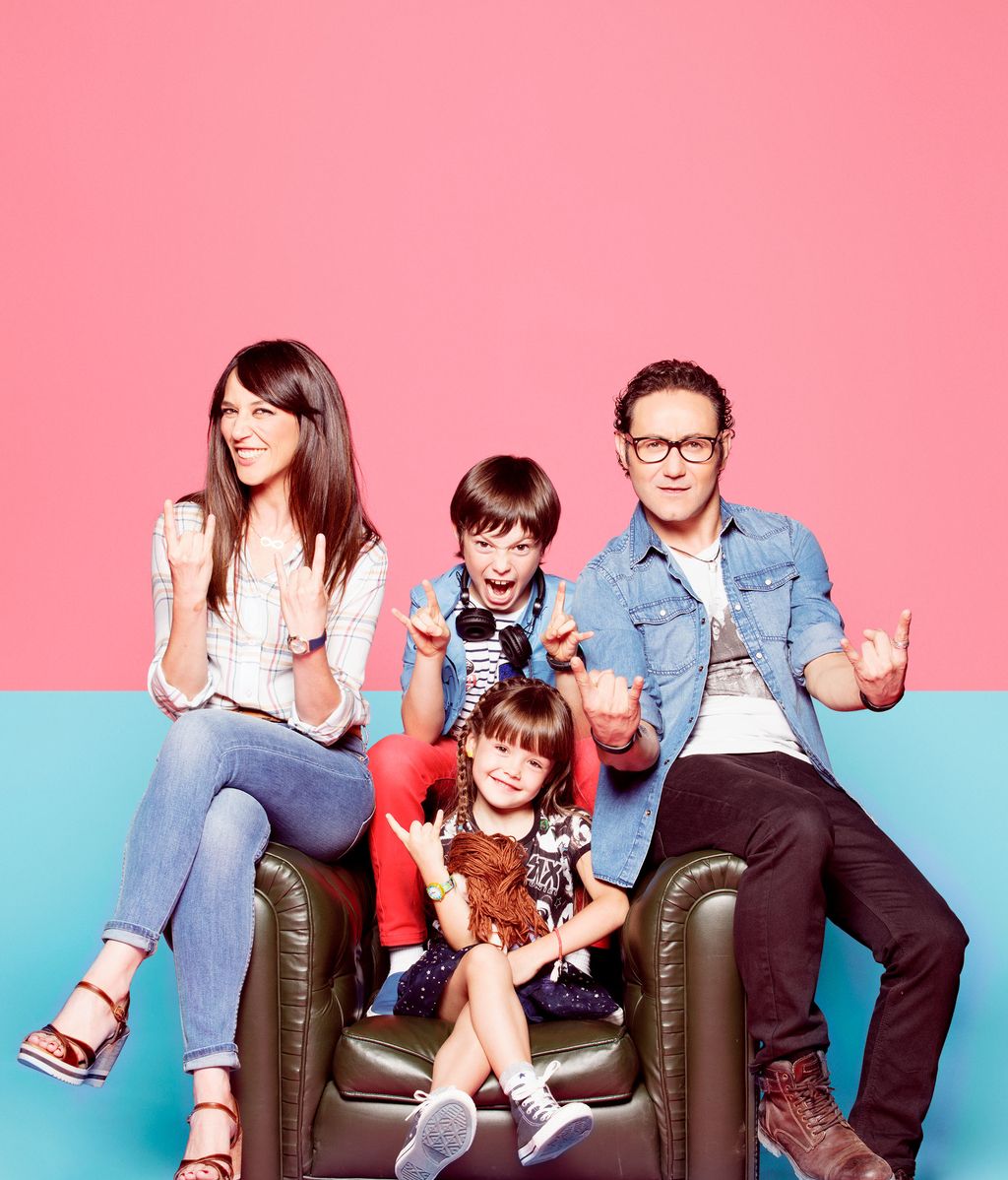 Álvaro Balas es Gael y Luna Fulgencio es Nora, los hijos de Sergio y Sara