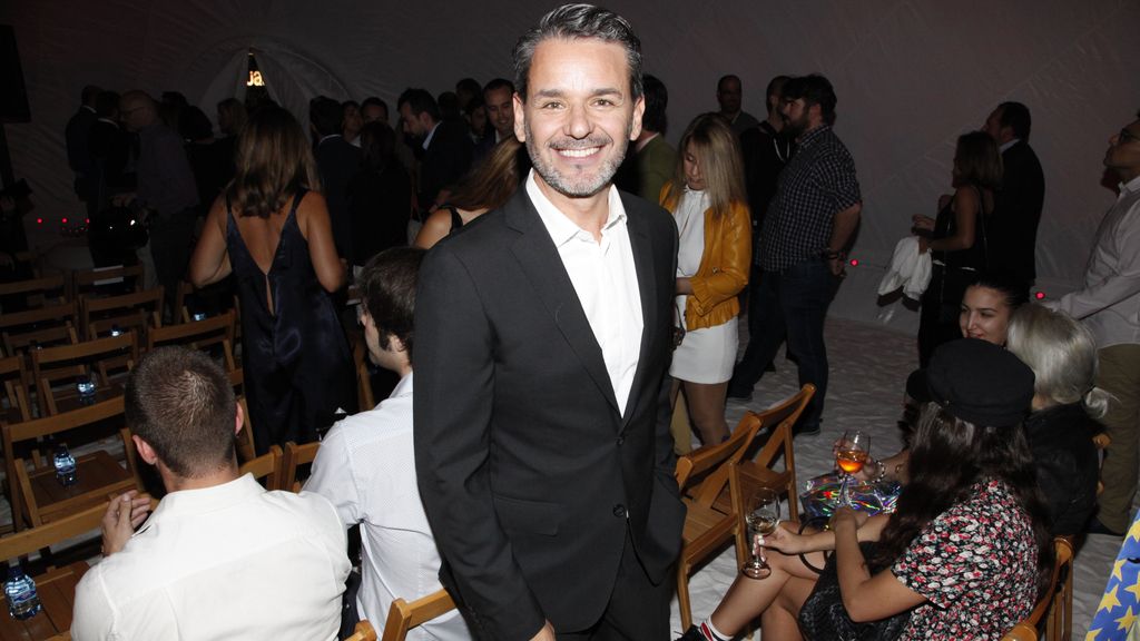 Jorge Lucas disfrutando de la fiesta en la nube de Cuatro