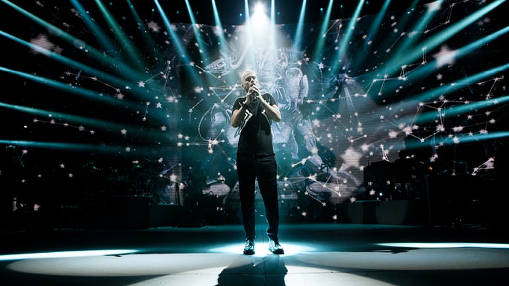 Eros Ramazzotti en concierto presentando “Perfecto World Tour”