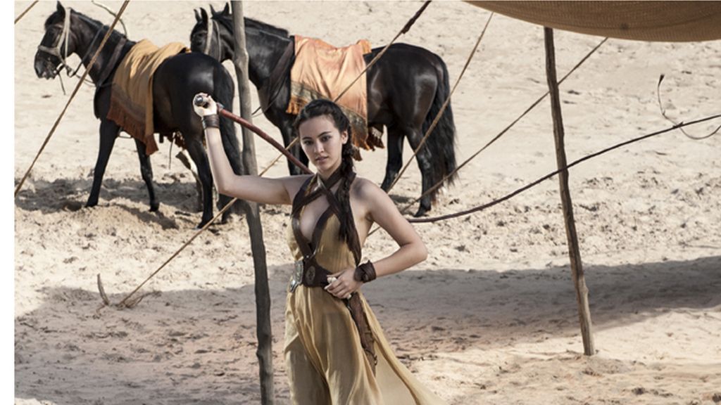 Jessica Henwitch es Nymeria Arena, de las 'Serpientes de arena'