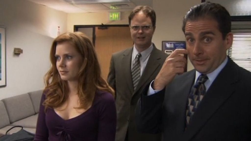 Amy Adams (candidata a mejor actriz secundaria por 'The Master'), en 'The Office'