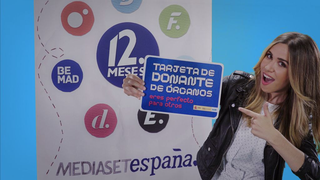 Los rostros de Mediaset se vuelcan con la campaña