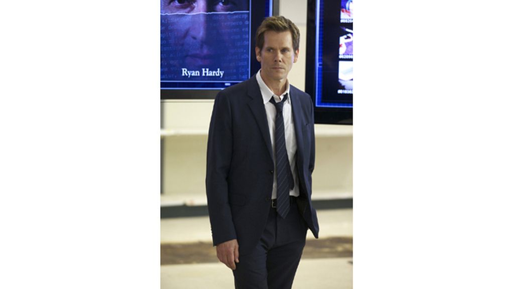 Duelo interpretativo entre el ex agente del FBI Kevin Bacon y el psicópata James Purefoy