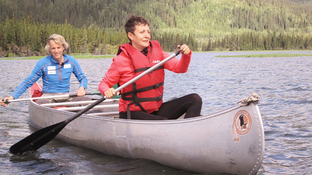 Eva Hache, en Alaska