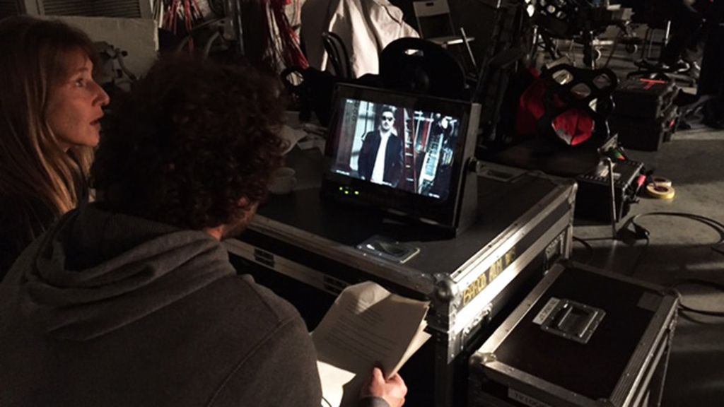 Así fue el rodaje con los presentadores