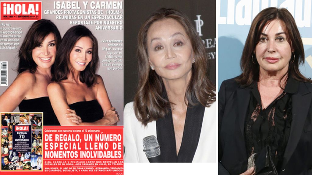 Isabel Preysler y Carmen Martínez-Bordiú