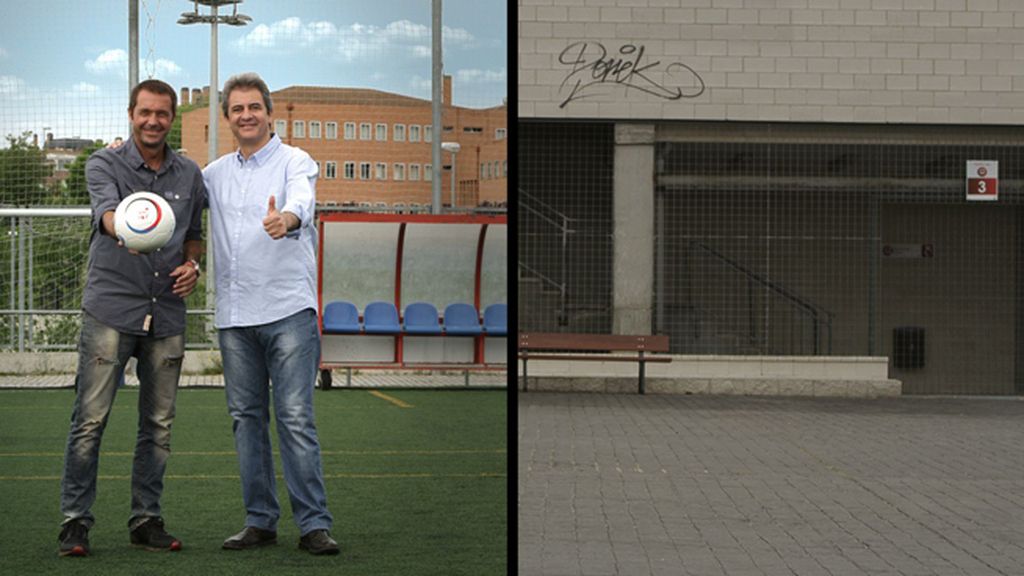 Carreño y Lama transforman los balones en comida