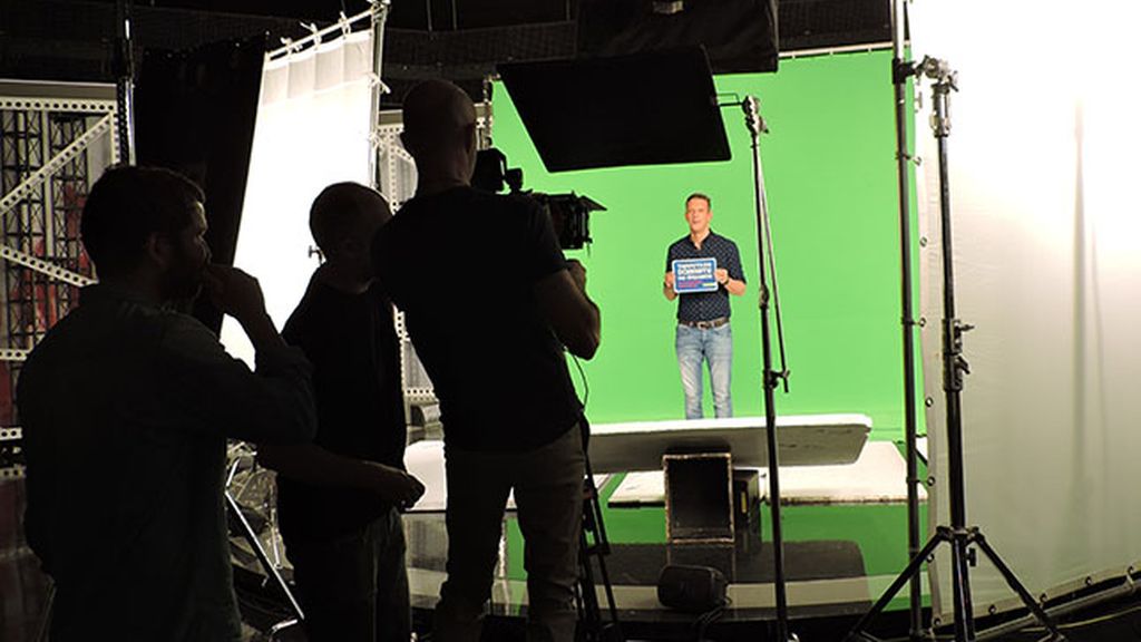 La grabación con Isabel, Joaquín y Javier