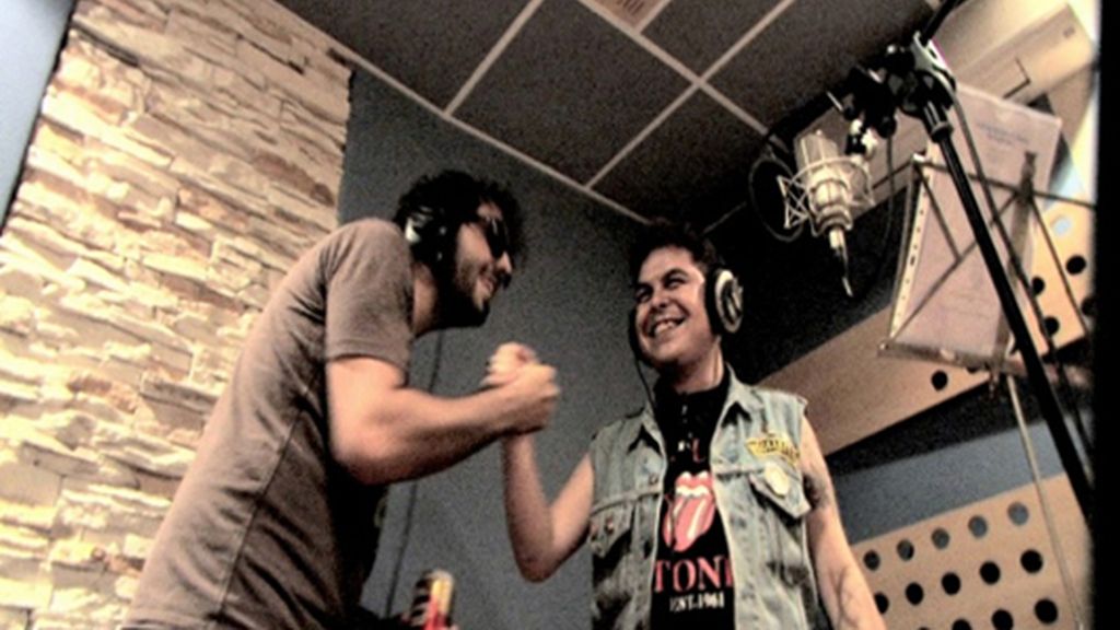 Actores que cantan a dúo por el Sáhara