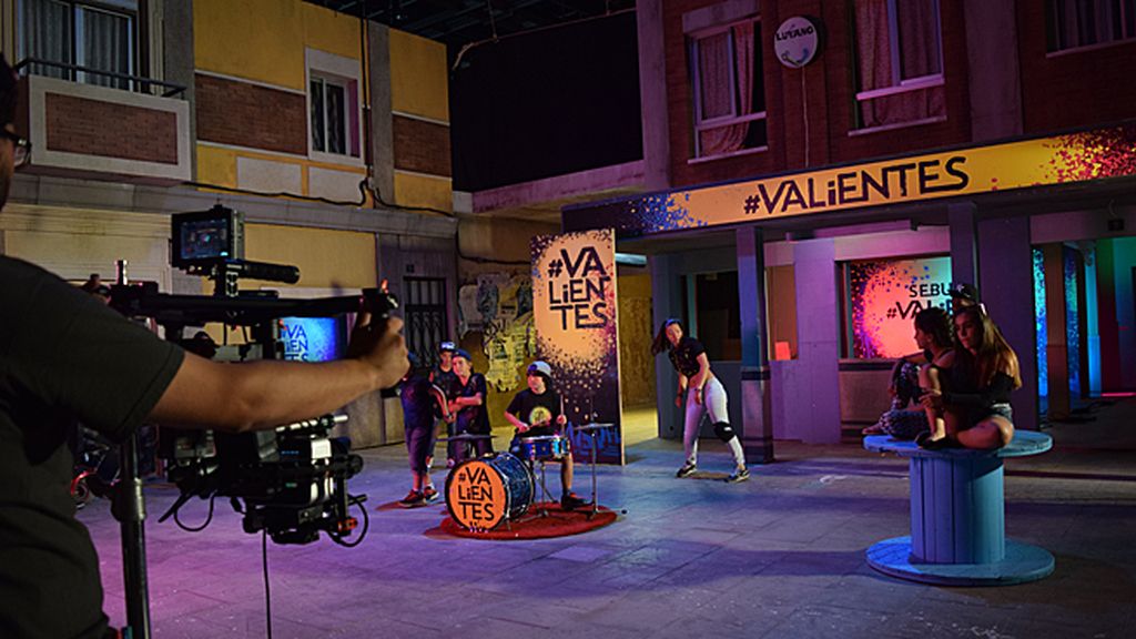 El spot de 'Se buscan #valientes', foto a foto