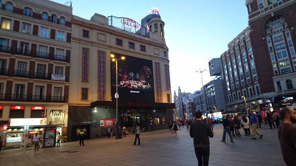 Los cines Callao, Capitol y Palacio de la Prensa emiten el spot en su pantalla externa
