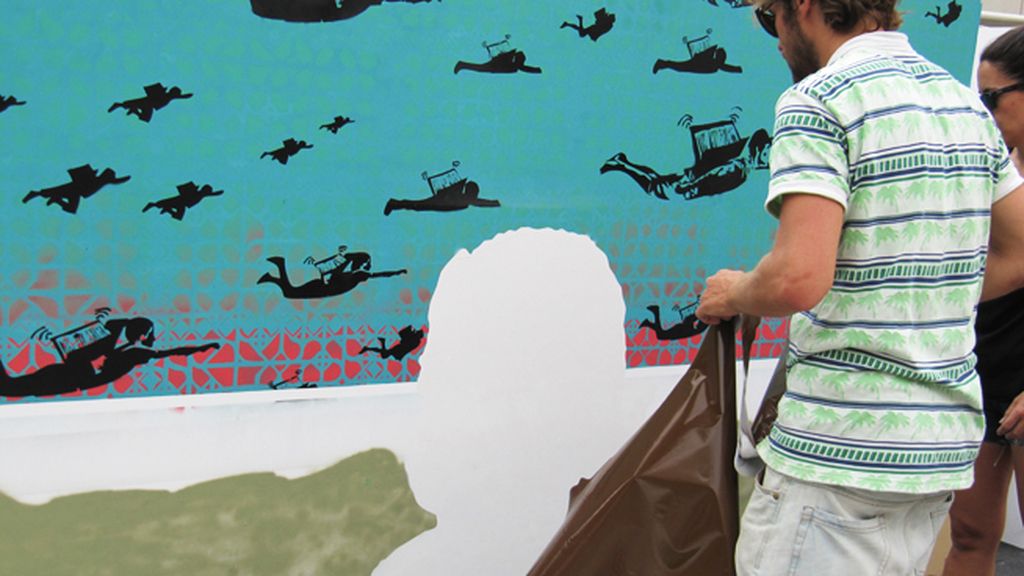 El mural colaborativo de 2 Spread sobre 'Educación'