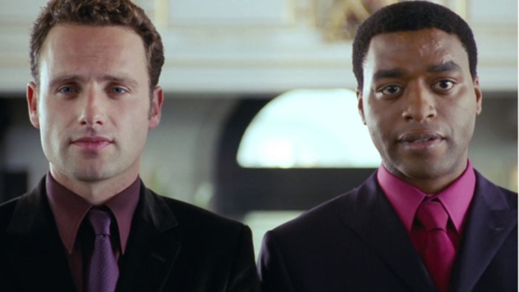 Andrew Lincoln (Mark) y Chiwetel Ejiofor (Peter)