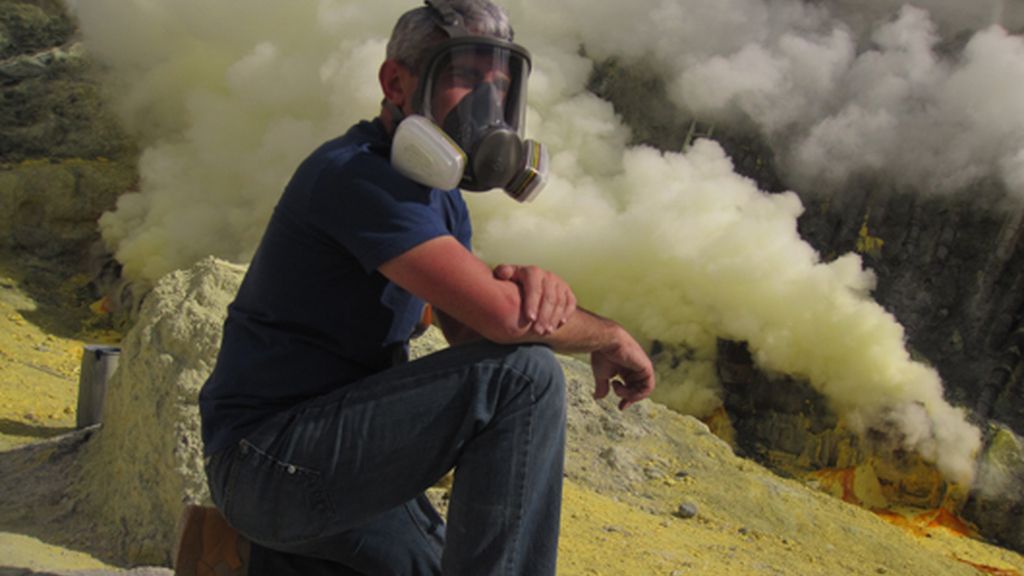 Jon Sistiaga, en 'Reportajes Canal +'