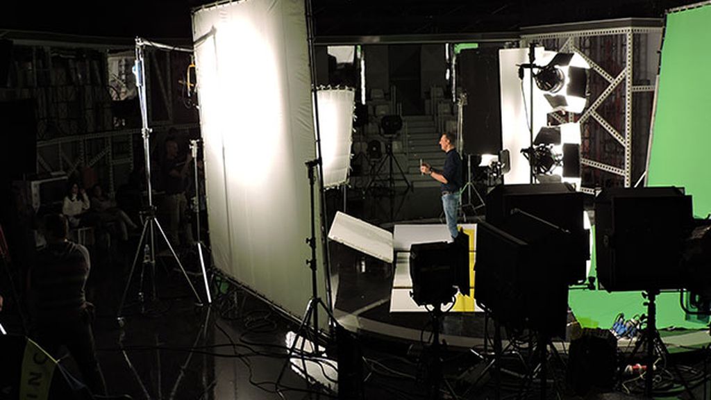 La grabación con Isabel, Joaquín y Javier