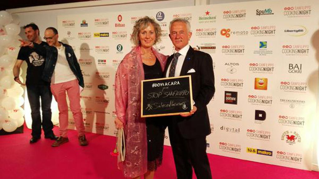 Medio millar de asistentes y un menú cargado de solidaridad