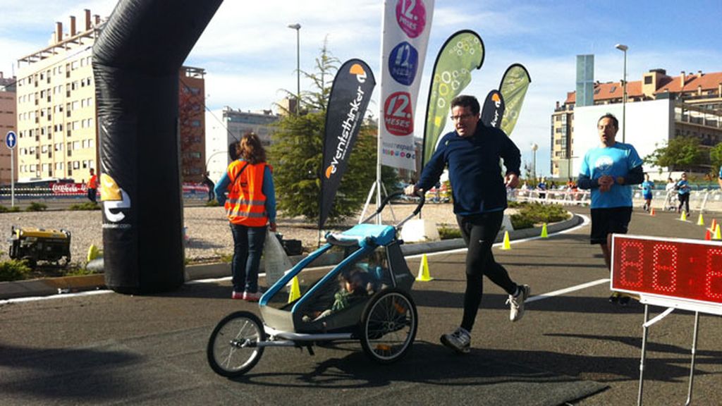 Corredores de todas las edades participaron en el evento