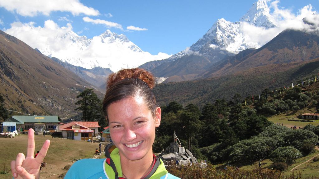 Rocío Rodríguez (Equipo azul). 27 años. Málaga. Policía Nacional