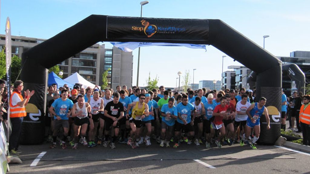 Corredores de todas las edades participaron en el evento