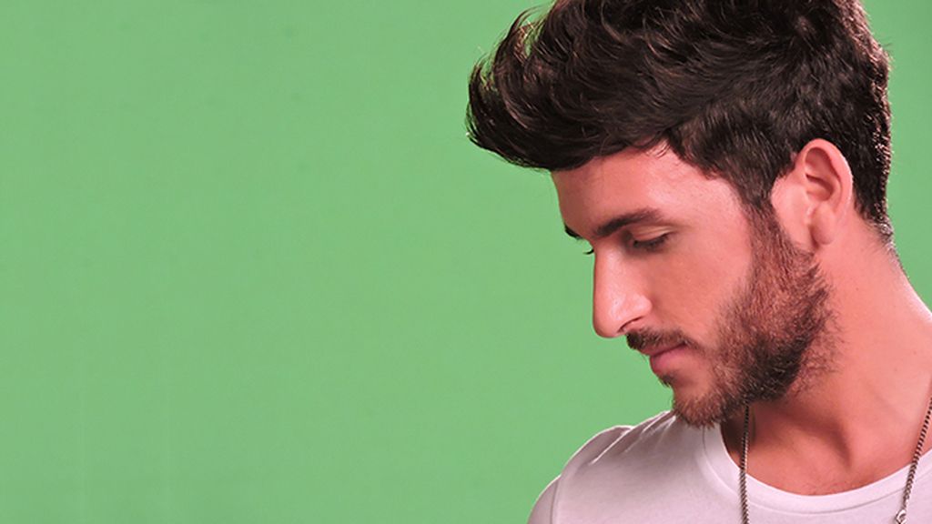 Blas, David, Blas, Álvaro y Dani frente al croma.