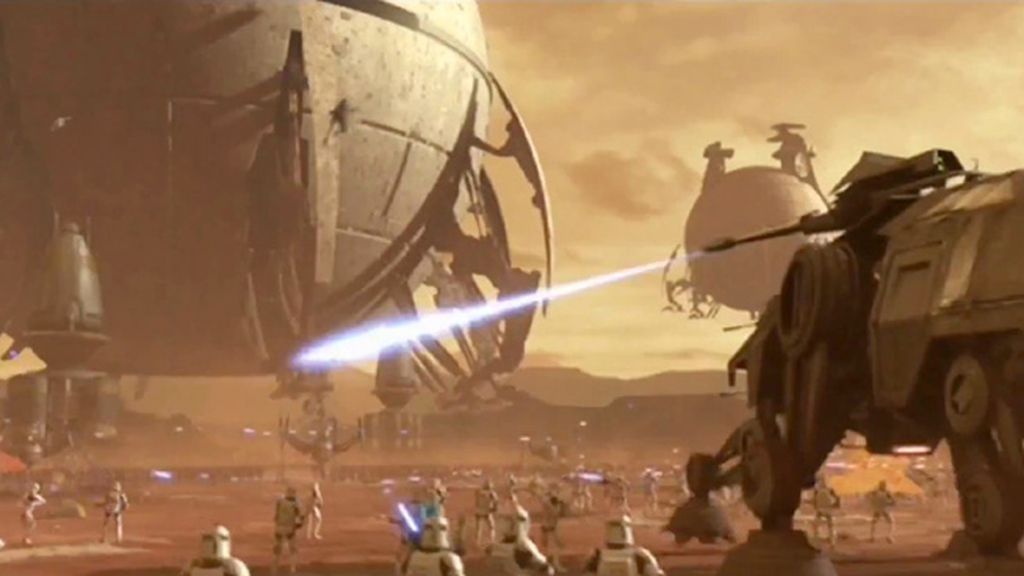 'Star Wars: el ataque de los clones'
