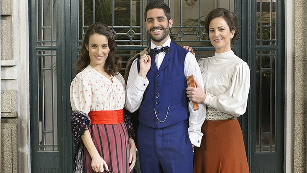 Víctor (Miguel Diosdado) y Juliana (María Tasende), de la chocolatería La Deliciosa