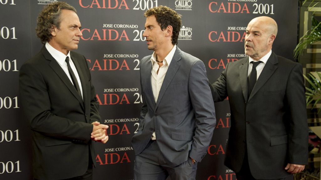 La Gran Vía madrileña a los pies de Luisma, Jonathan y Eugenia