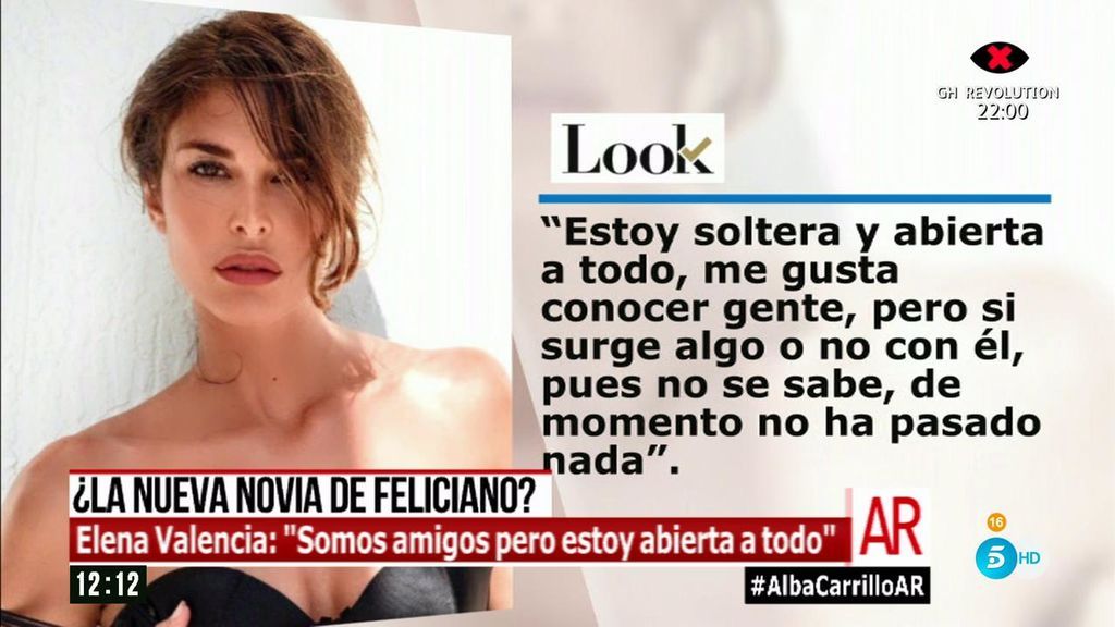 Elena Valencia habla sobre su relación con Feliciano: "De momento no ha pasado nada"