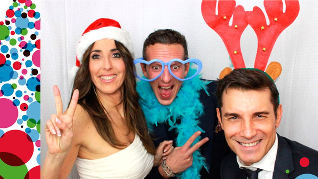 La felicitación navideña de Paz Padilla, Joaquín Prat y Jesús Vázquez