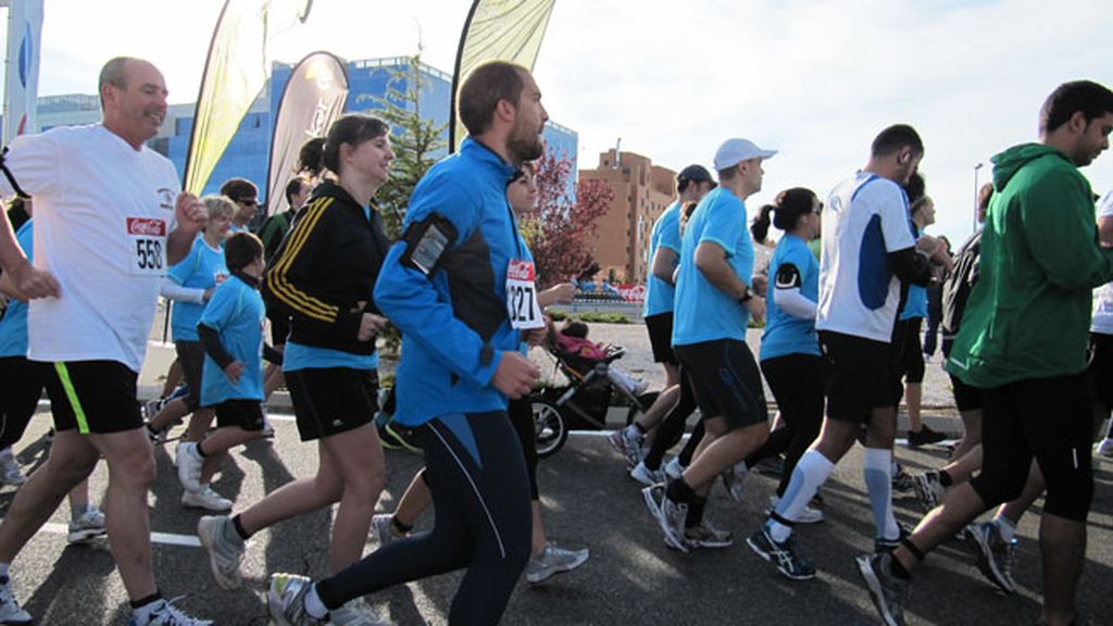 Corredores de todas las edades participaron en el evento