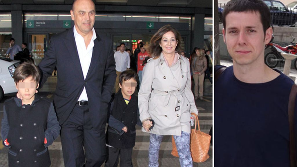 Ana Rosa Quintana: Álvaro (29 años), Jaime (12 años) y Juan (12 años)