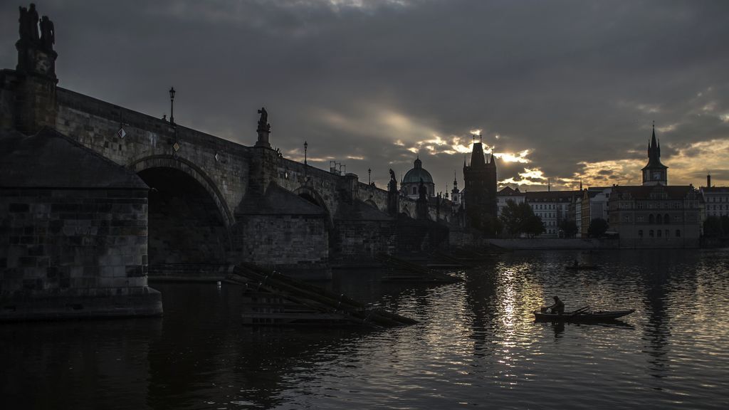 Amanecer en Praga