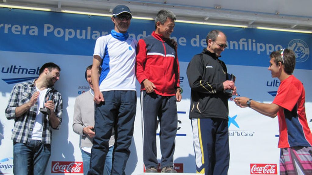 Corredores de todas las edades participaron en el evento