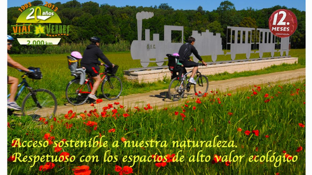 Razones para disfrutar de Vías Verdes. Más de 102 rutas por el territorio español.