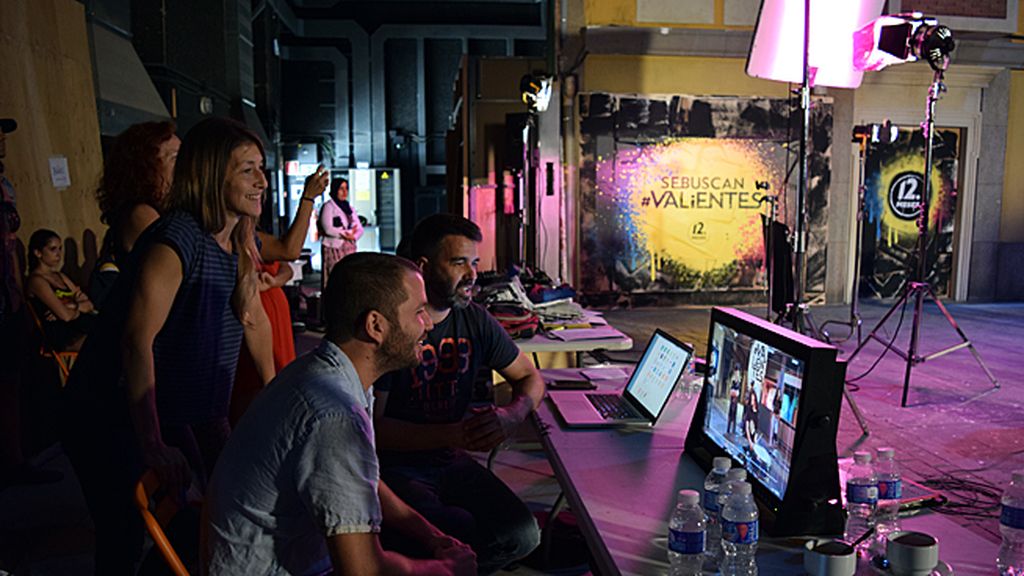 El spot de 'Se buscan #valientes', foto a foto