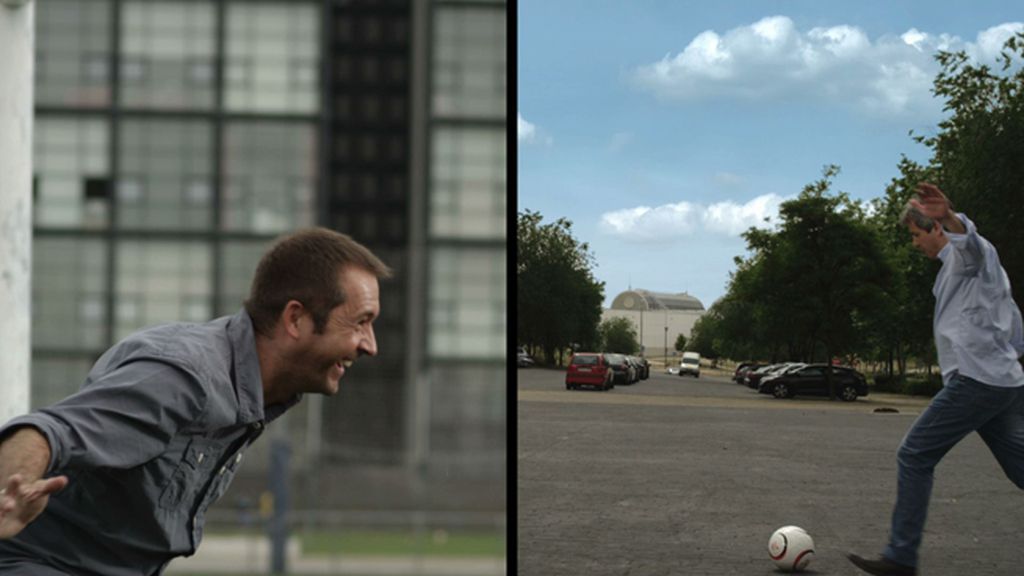 Carreño y Lama transforman los balones en comida