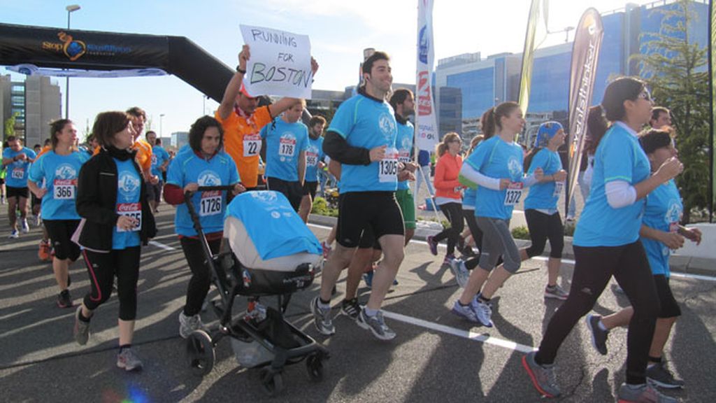 Corredores de todas las edades participaron en el evento