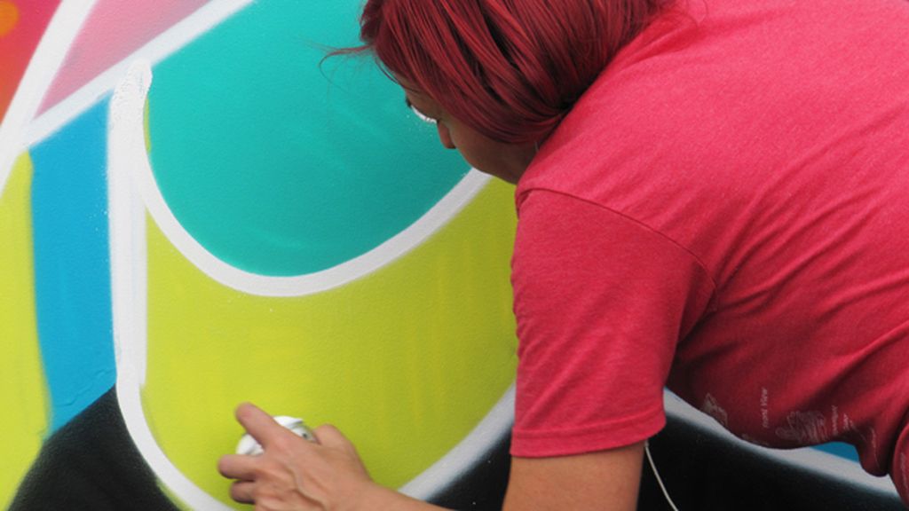 El mural de Musa sobre 'Salud e investigación'