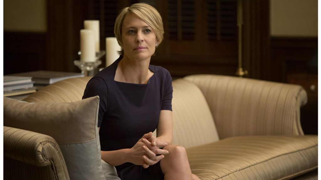 Robin Wright es Claire Underwood