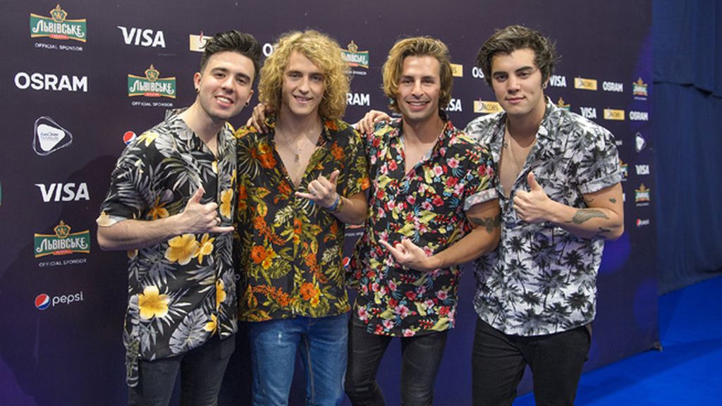 Esta camisa parece la elegida para la final. La prueba en el segundo ensayo, el 7 de mayo