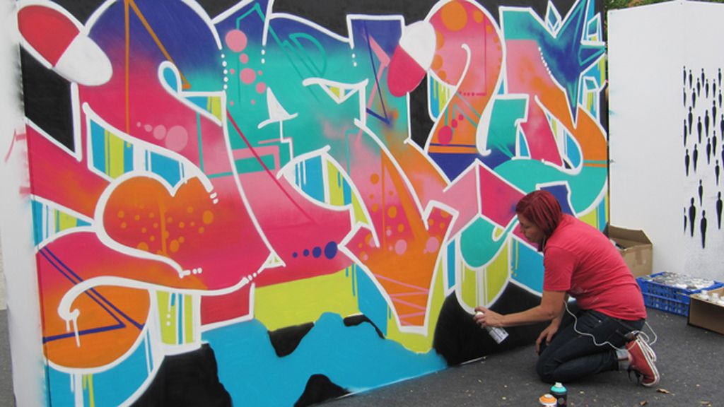 El mural de Musa sobre 'Salud e investigación'