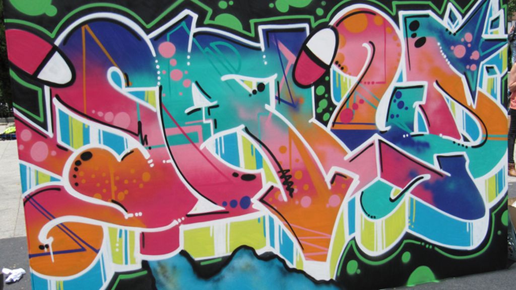 El mural de Musa sobre 'Salud e investigación'