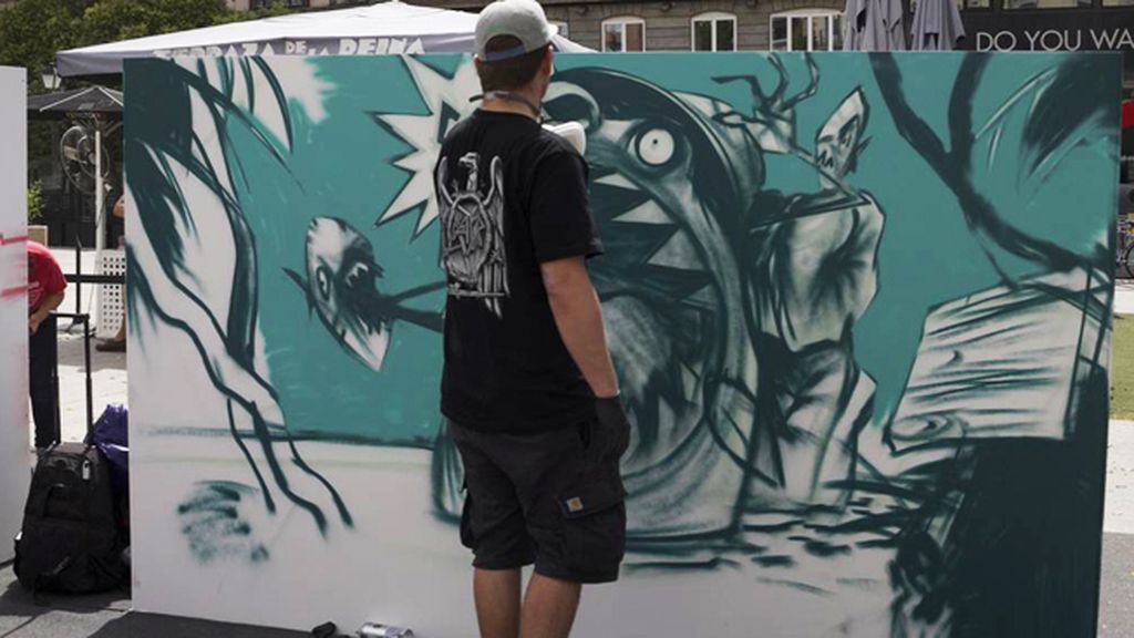 El mural de Saturno sobre 'Emergencias'