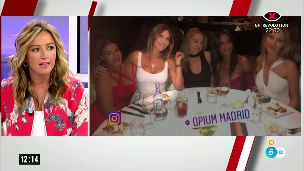 Sandra Aladro: "Feliciano López y Elena Valencia coincidieron anoche en una discoteca"