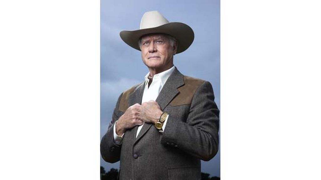 Larry Hagman es J. R. Ewing